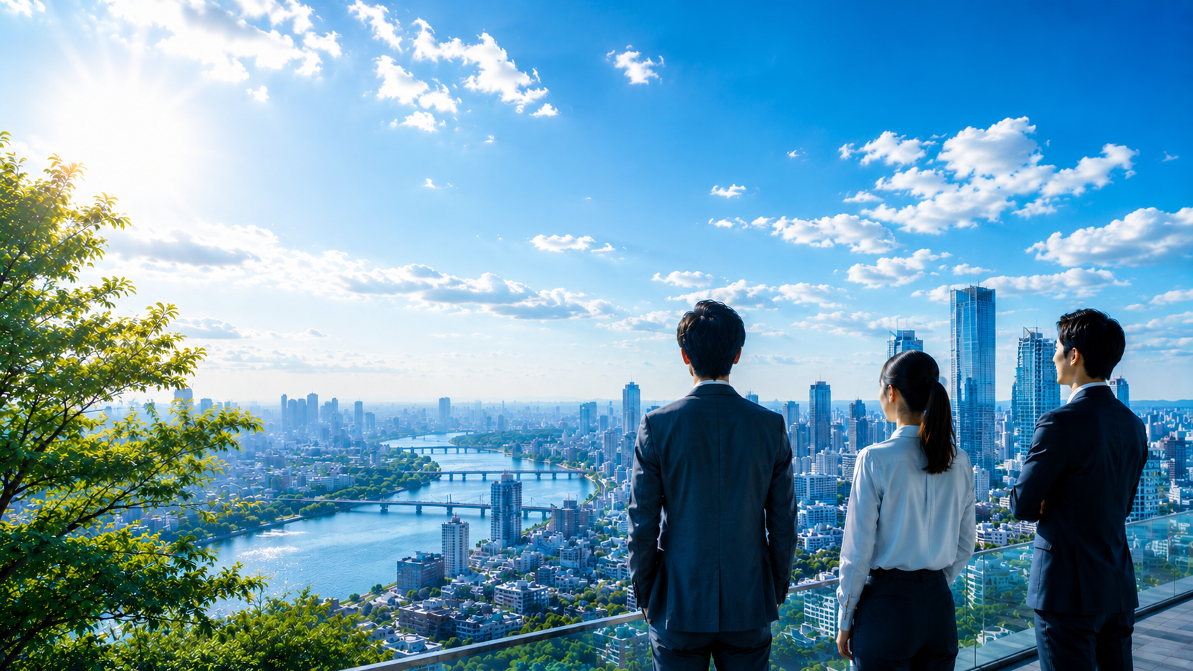 人が育つ。技術が伸びる。未来が動き出す。